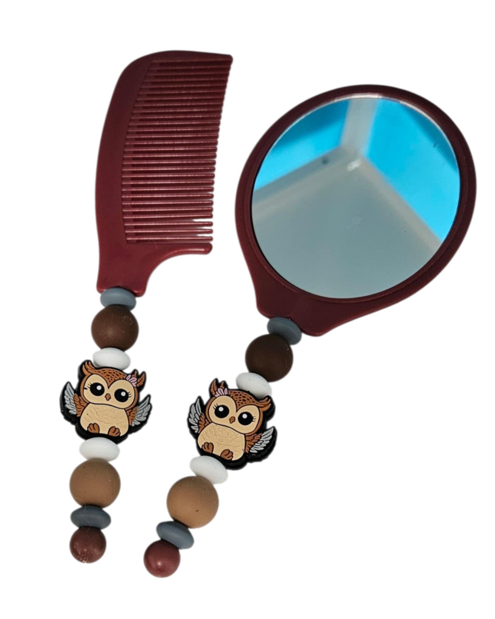 Ensemble peigne et miroir