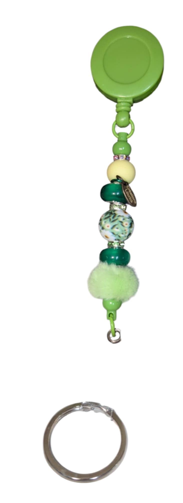 Porte badge de fantaisie / Porte clé rétractable