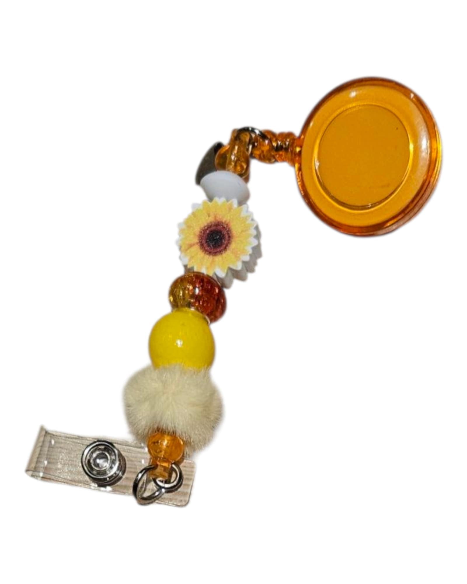 Porte badge de fantaisie / Porte clé rétractable