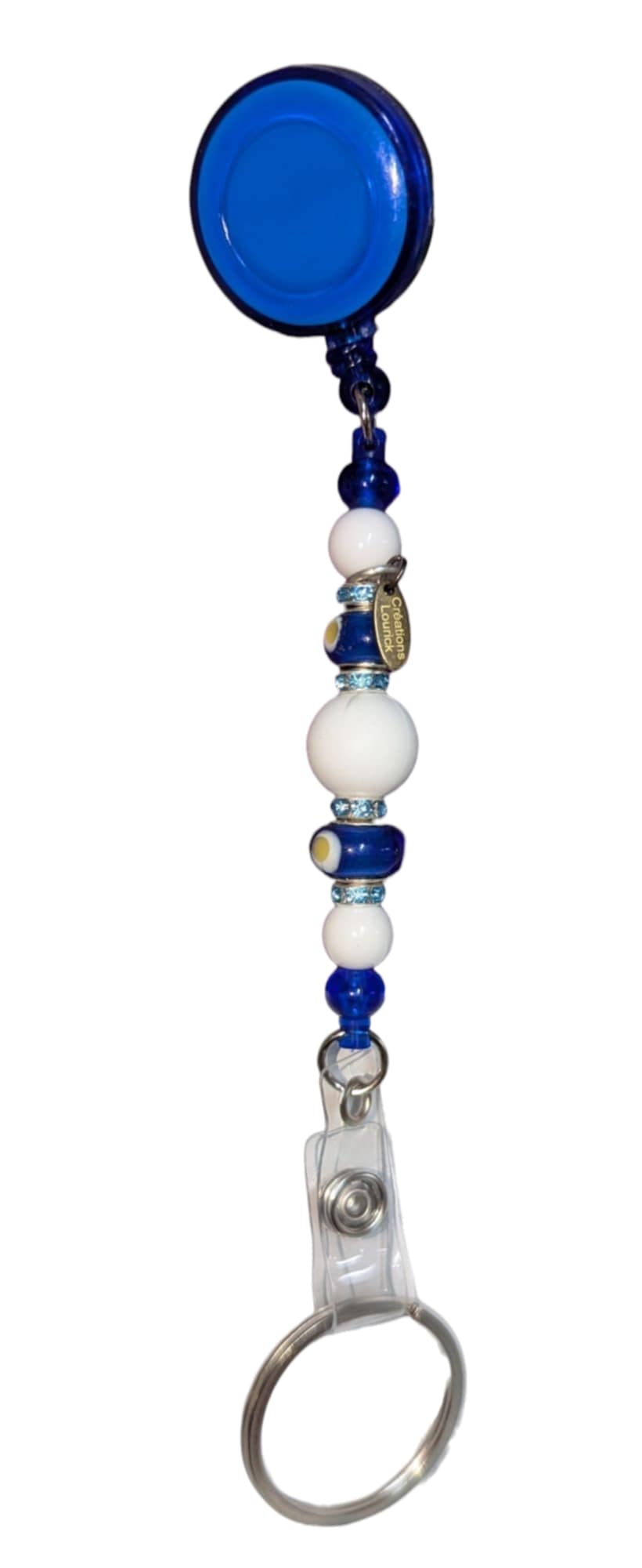 Porte badge de fantaisie / Porte clé rétractable