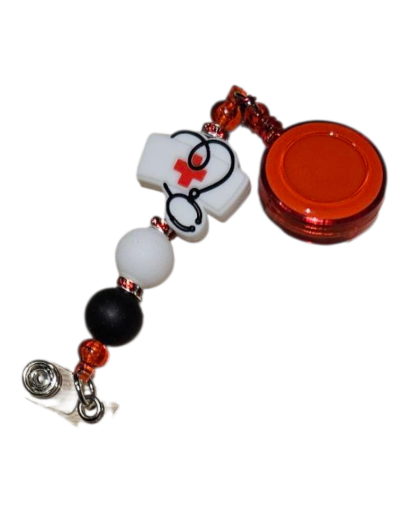 Porte badge de fantaisie / Porte clé rétractable