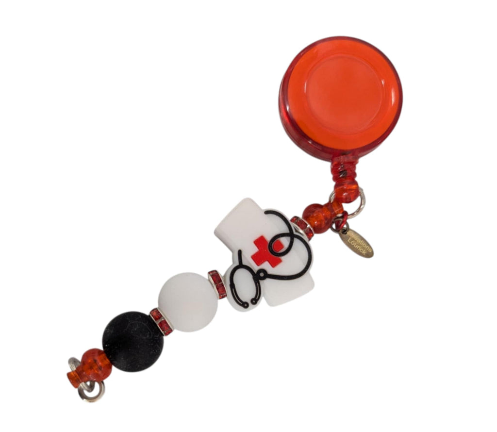 Porte badge de fantaisie / Porte clé rétractable