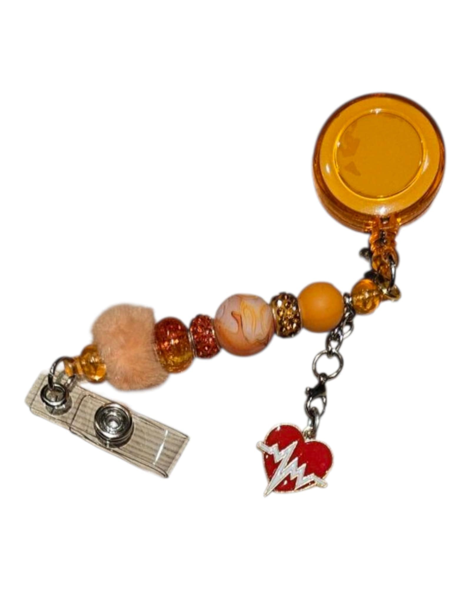 Porte badge de fantaisie / Porte clé rétractable