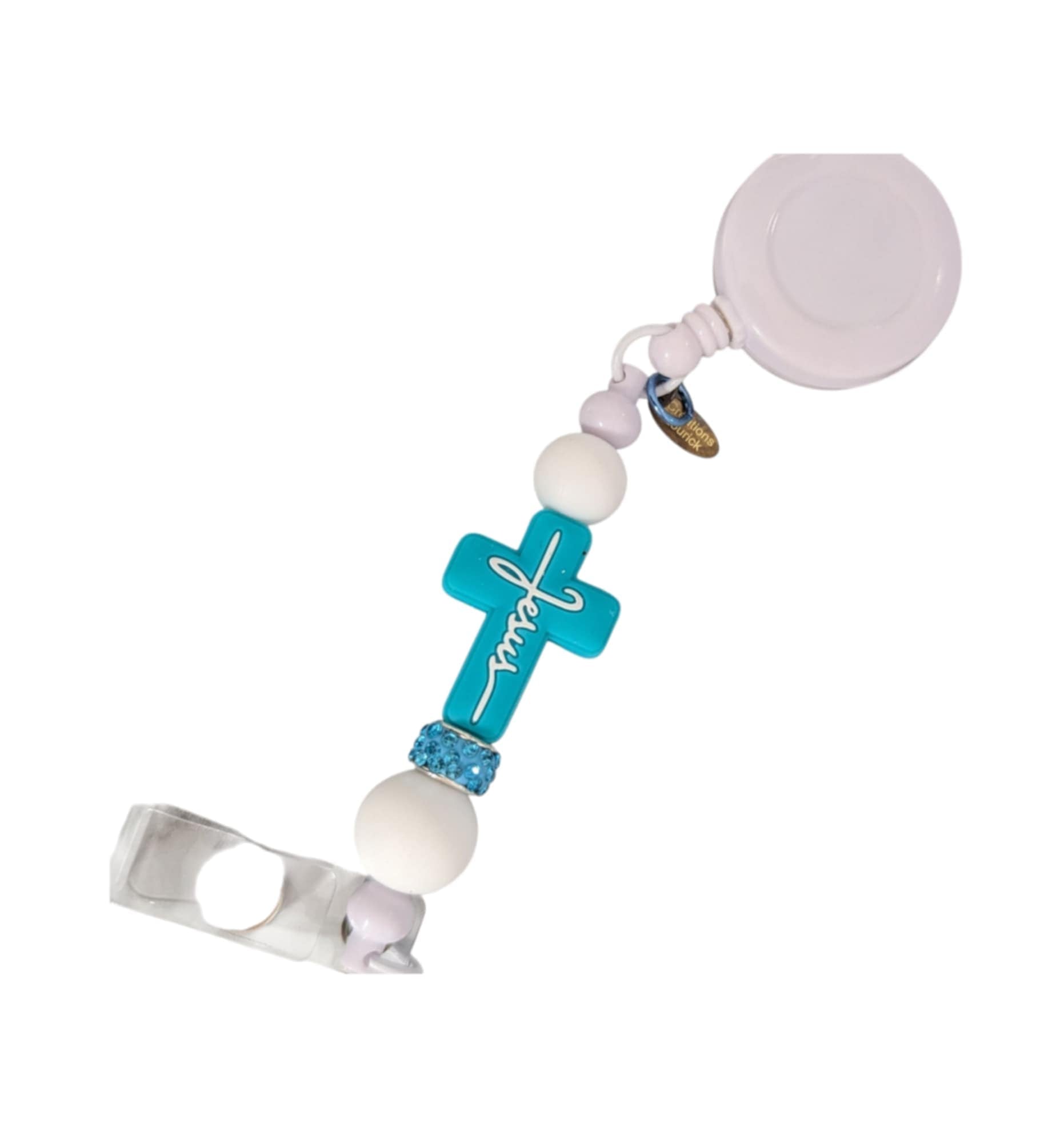 Porte badge de fantaisie / Porte clé rétractable