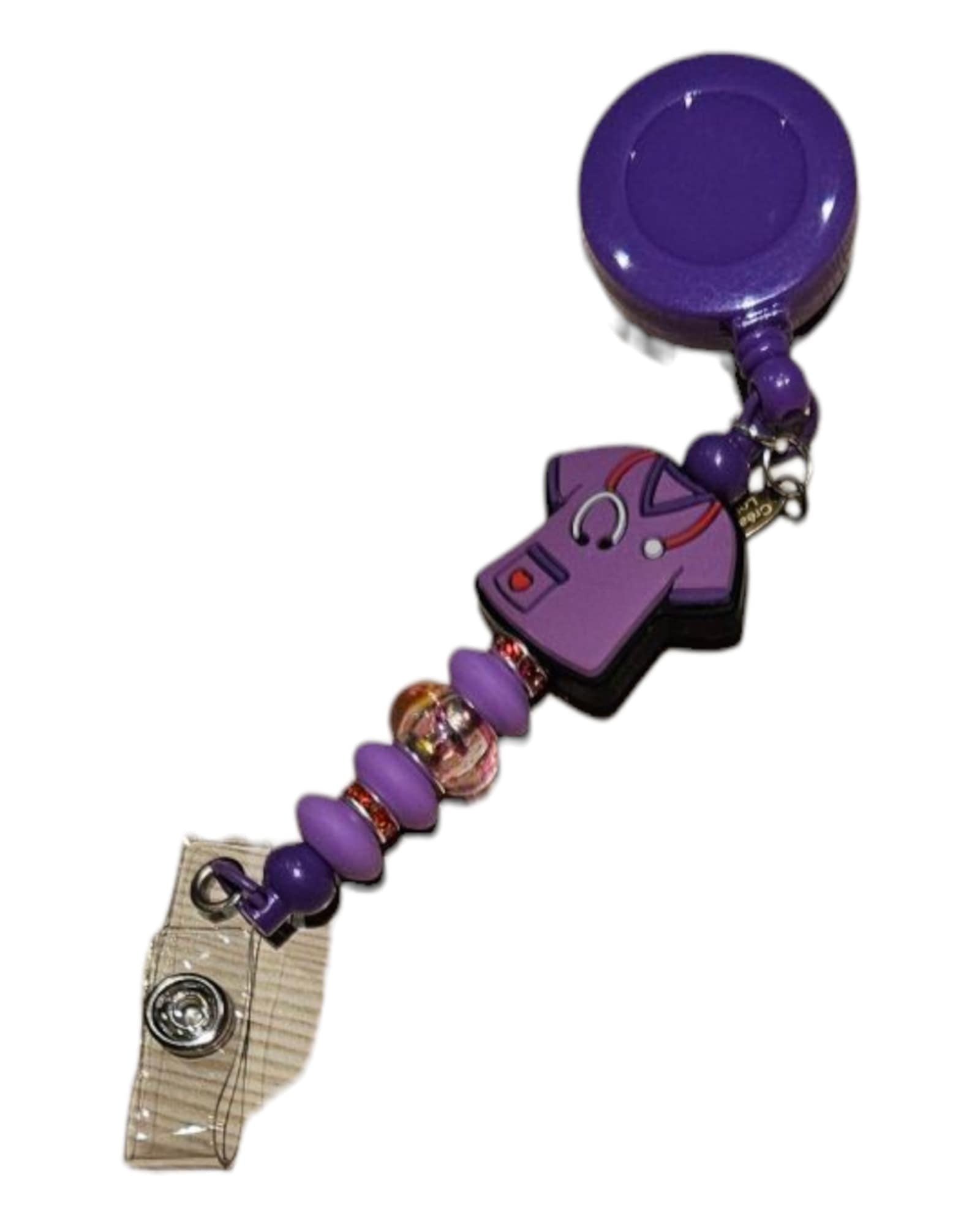 Porte badge de fantaisie / Porte clé rétractable