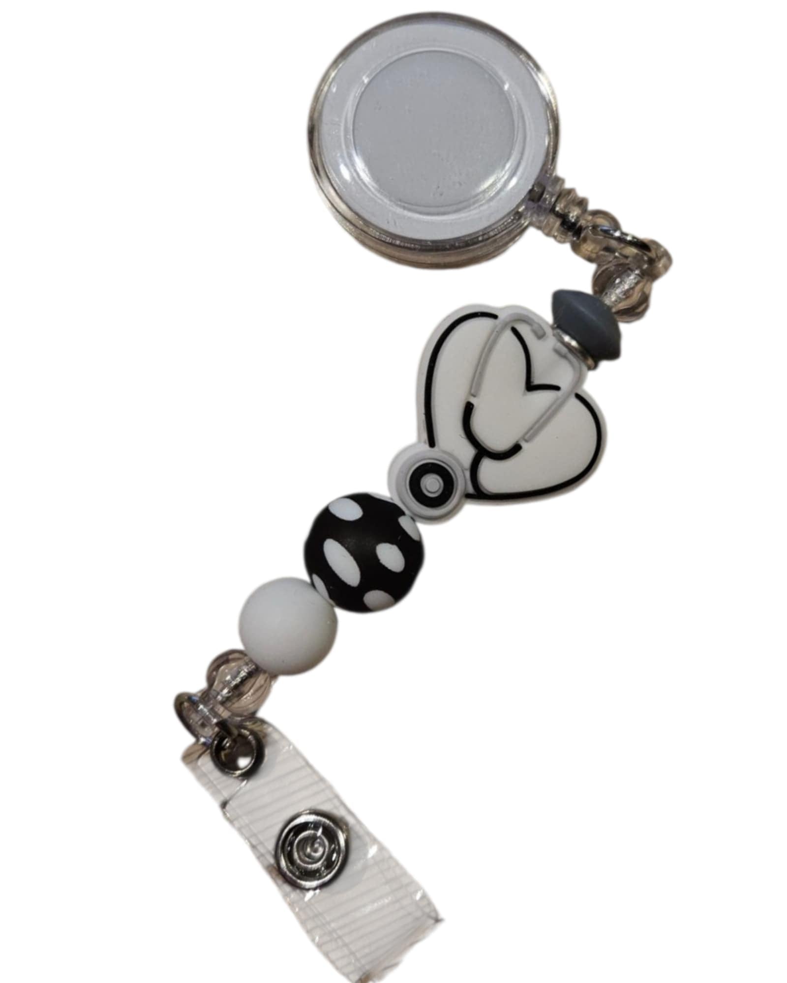 Porte badge de fantaisie / Porte clé rétractable