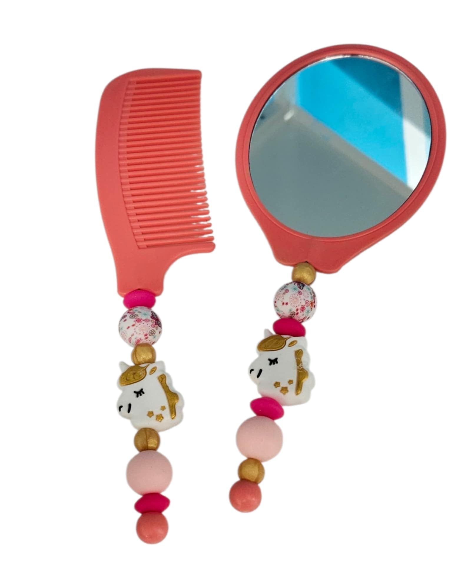 Ensemble peigne et miroir