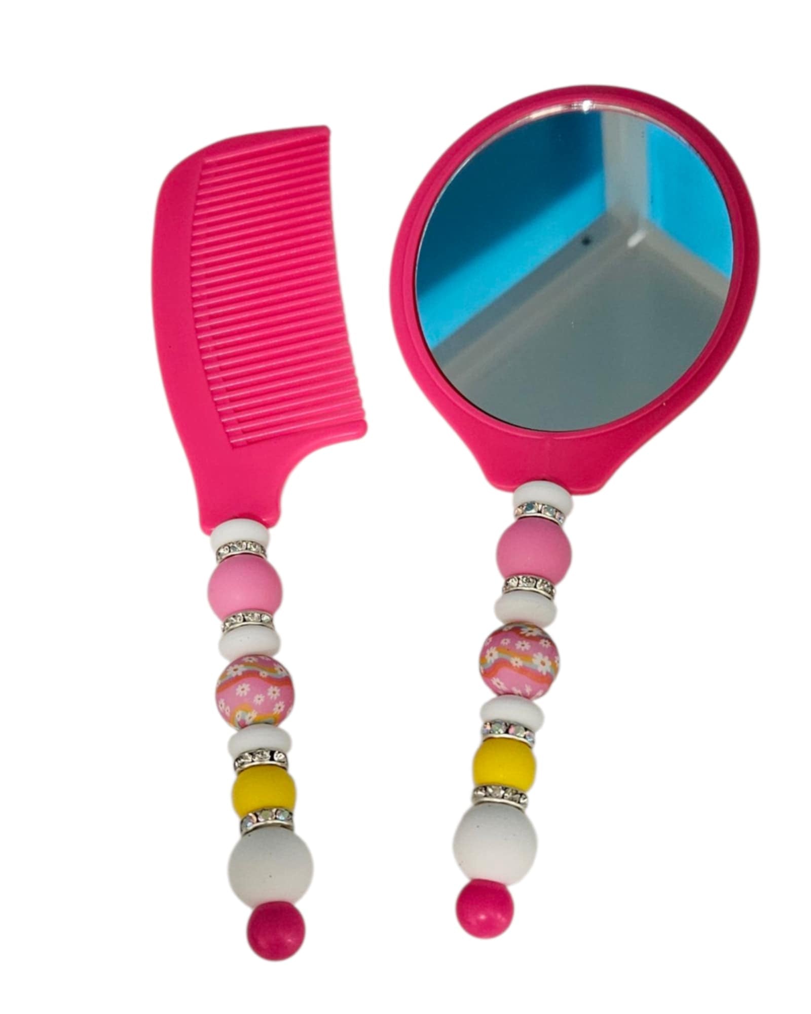 Ensemble peigne et miroir