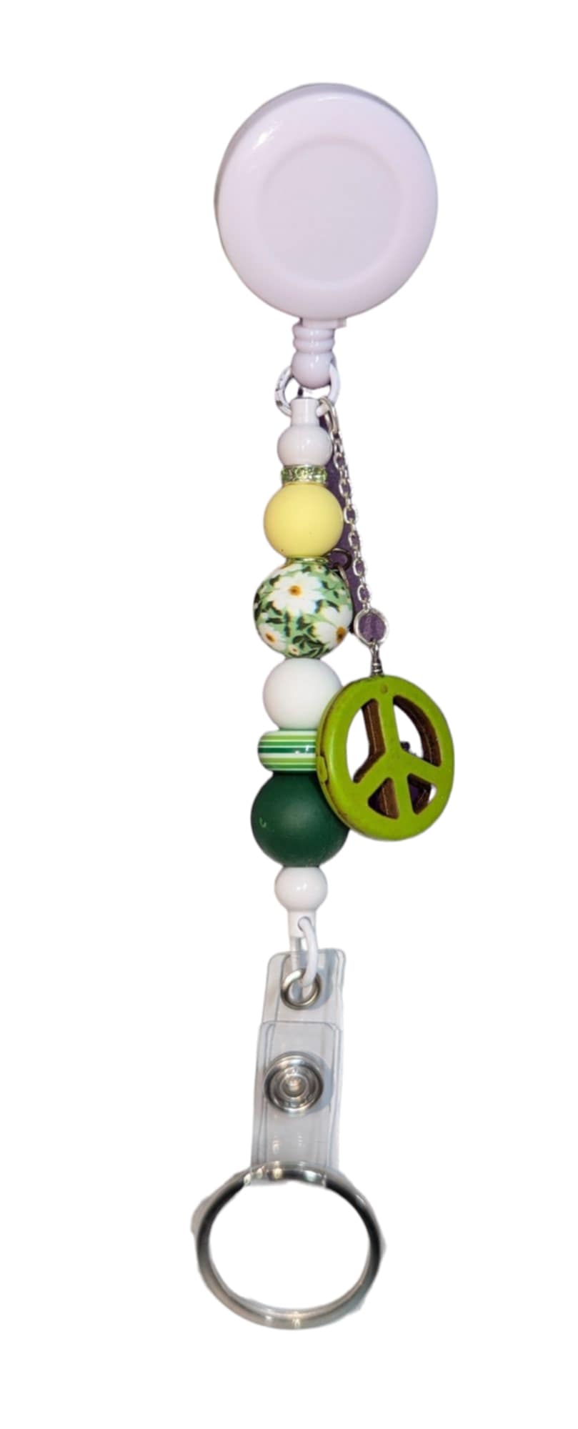Porte badge de fantaisie / Porte clé rétractable