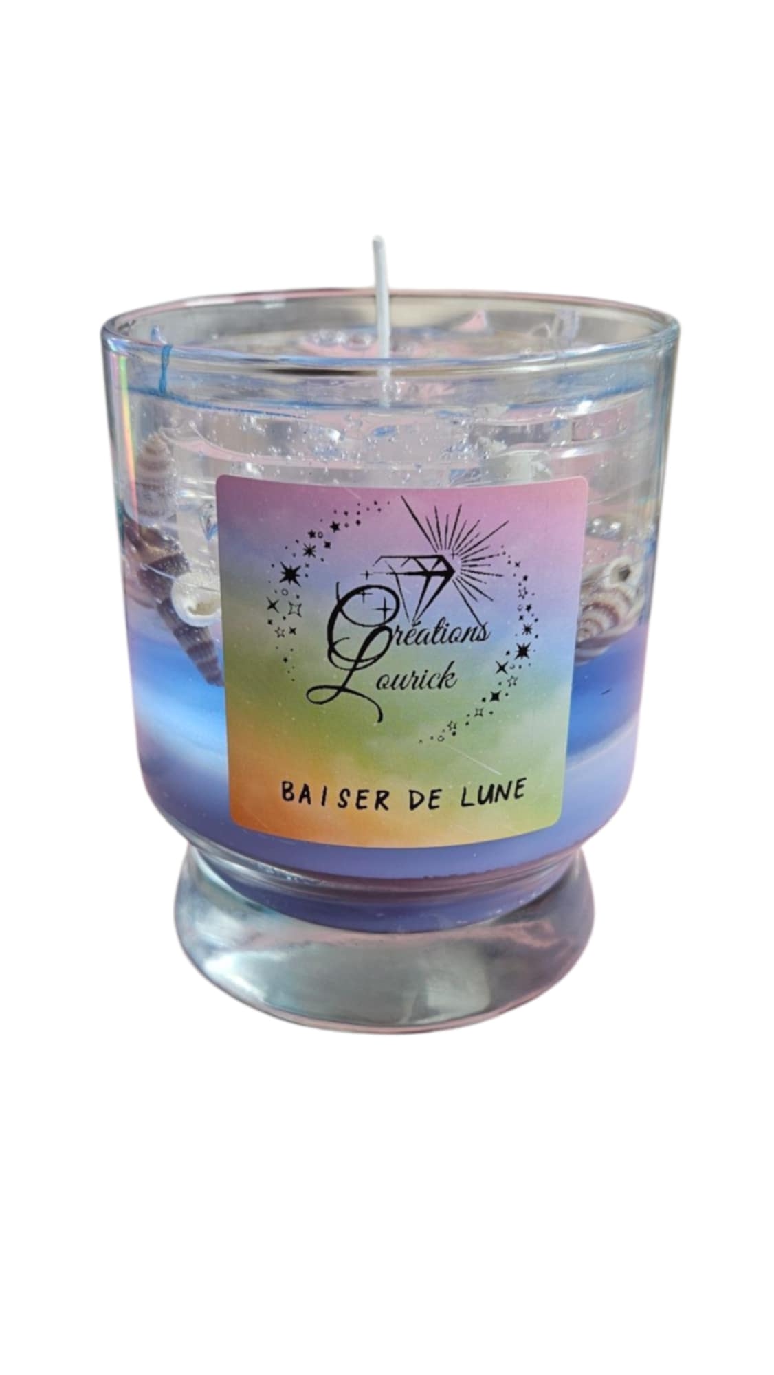 Chandelle en gelé Baiser de lune
