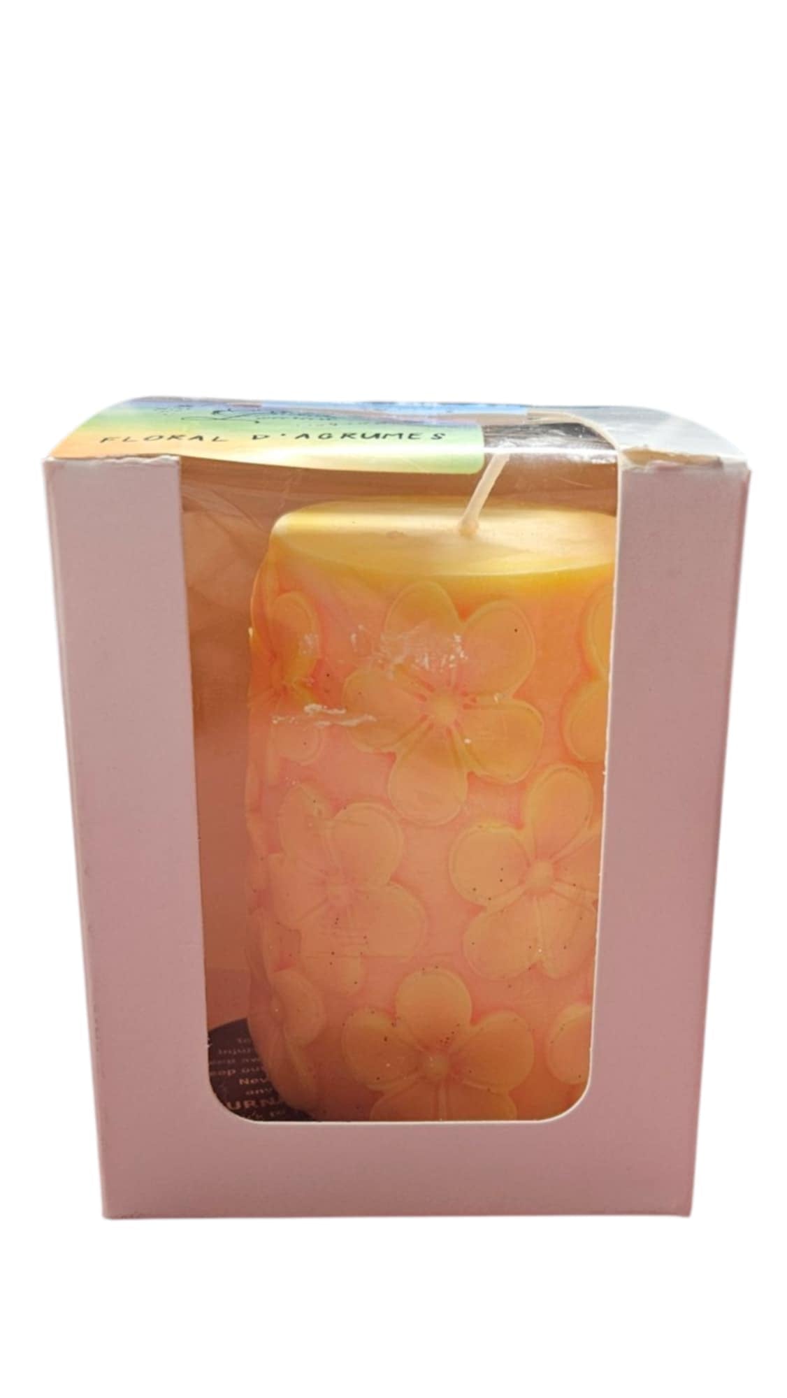 Chandelle à la fragance Floral d'agrume