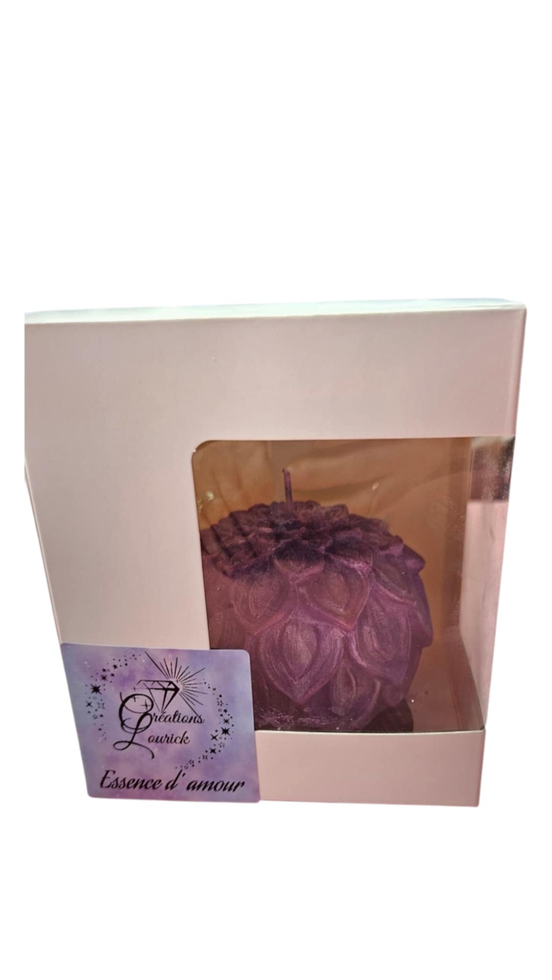 Chandelle à la fragance Essence d'amour