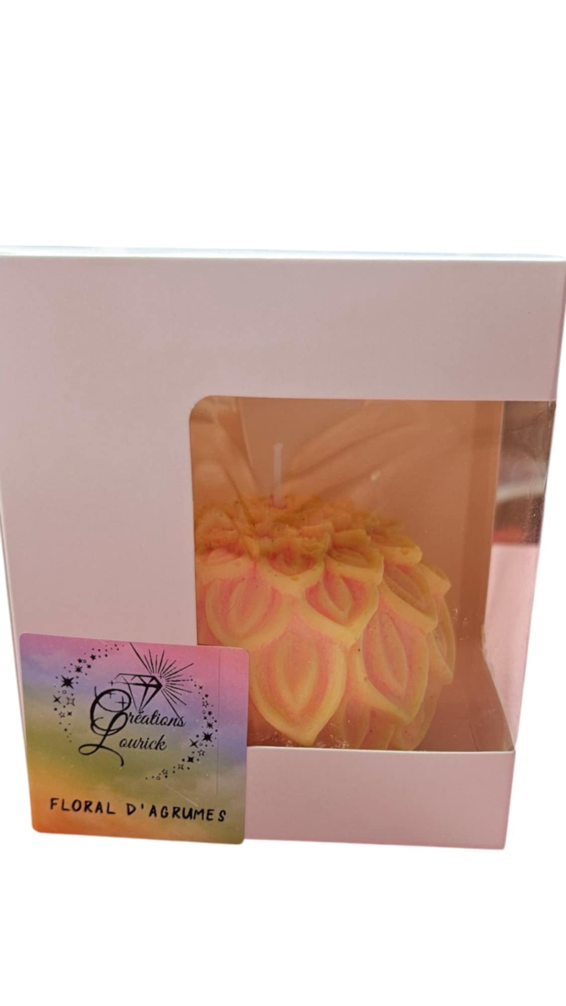 Chandelle à la fragance Floral d'agrume