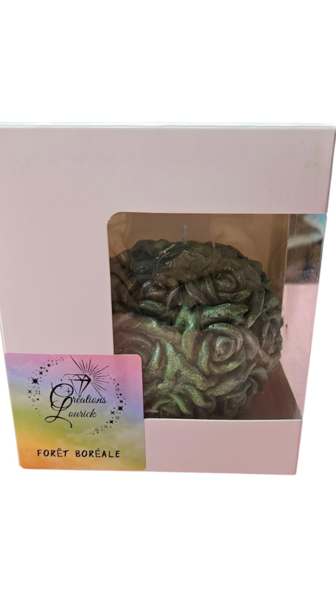 Chandelle à la fragance Foret Boréal