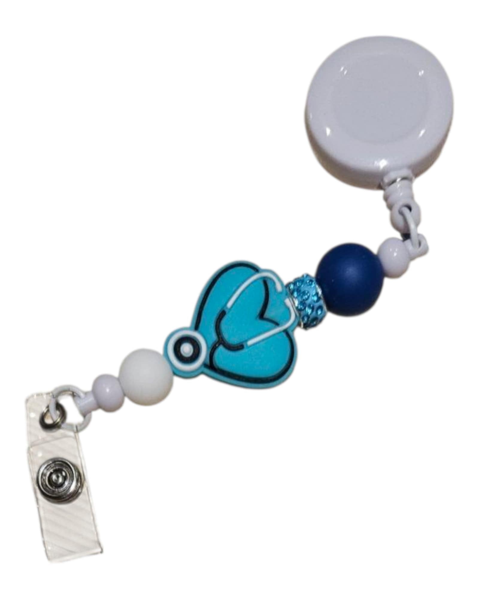 Porte badge de fantaisie / Porte clé rétractable