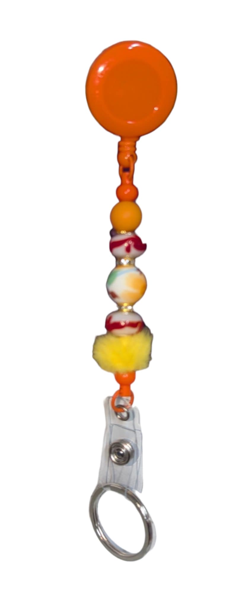 Porte badge de fantaisie / Porte clé rétractable