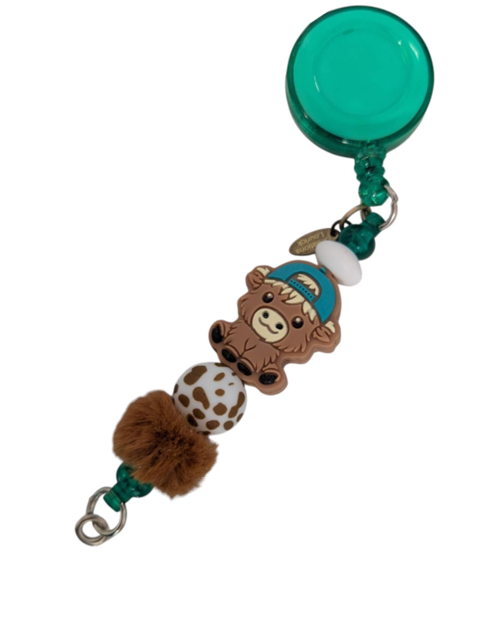 Porte badge de fantaisie / Porte clé rétractable