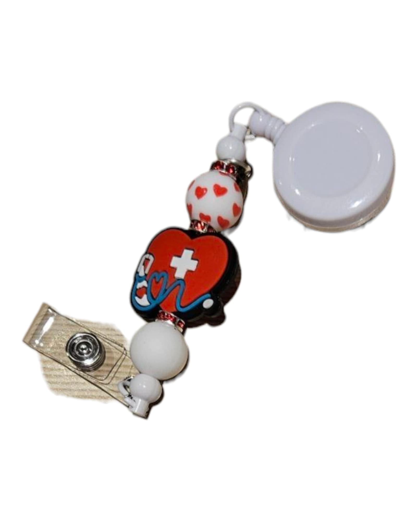 Porte badge de fantaisie / Porte clé rétractable