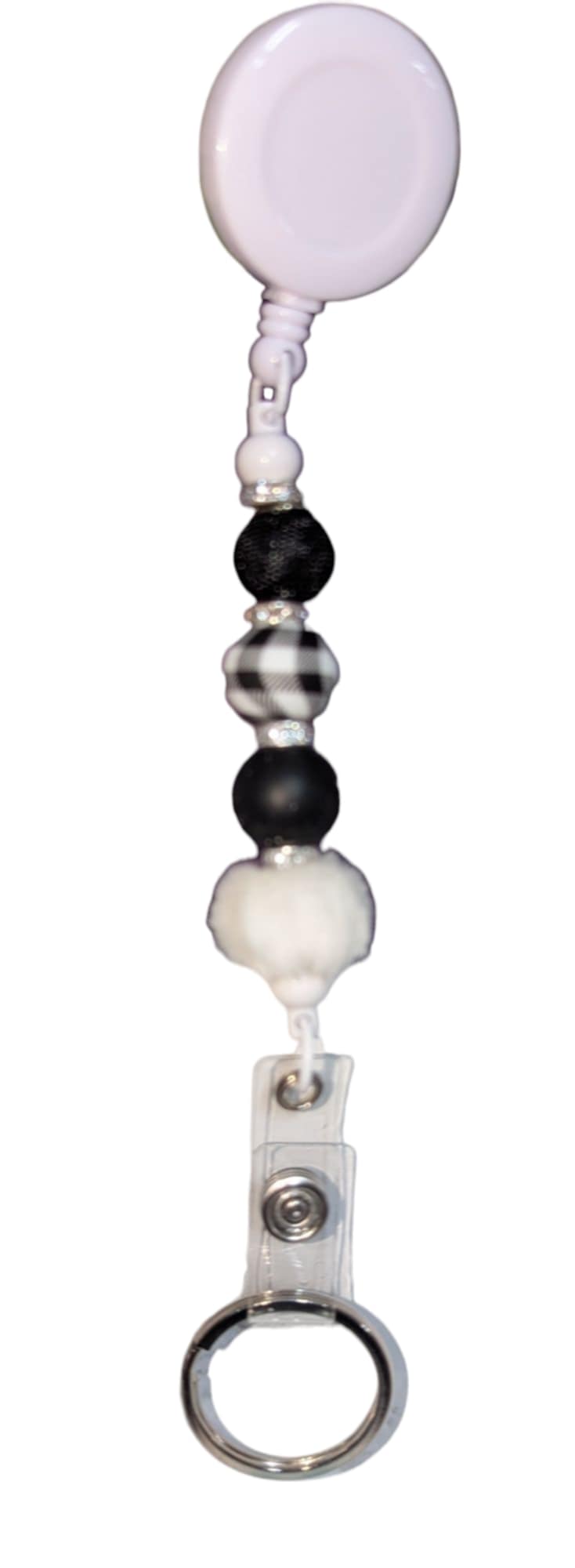 Porte badge de fantaisie / Porte clé rétractable