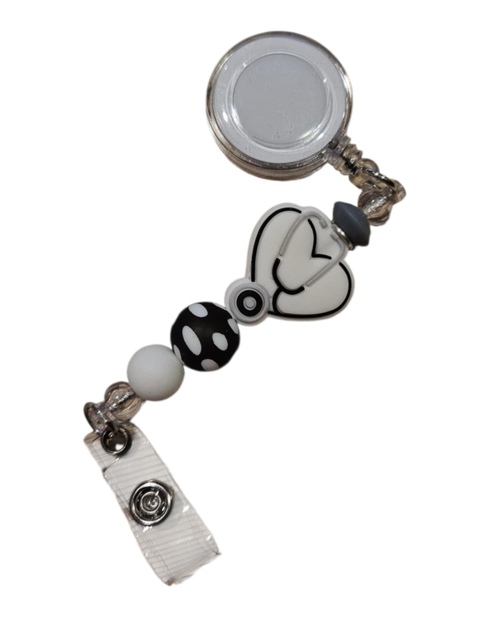 Porte badge de fantaisie / Porte clé rétractable